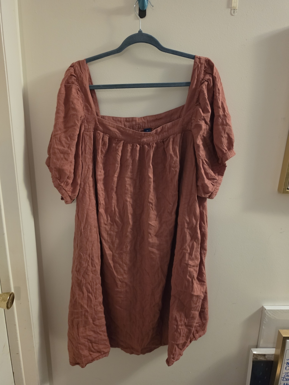 Old Navy Rust-Pink Short-Sleeve Tunic Size 3x